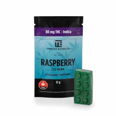 Raspberry Indica Zzz Bombs - Twisted Extracts
